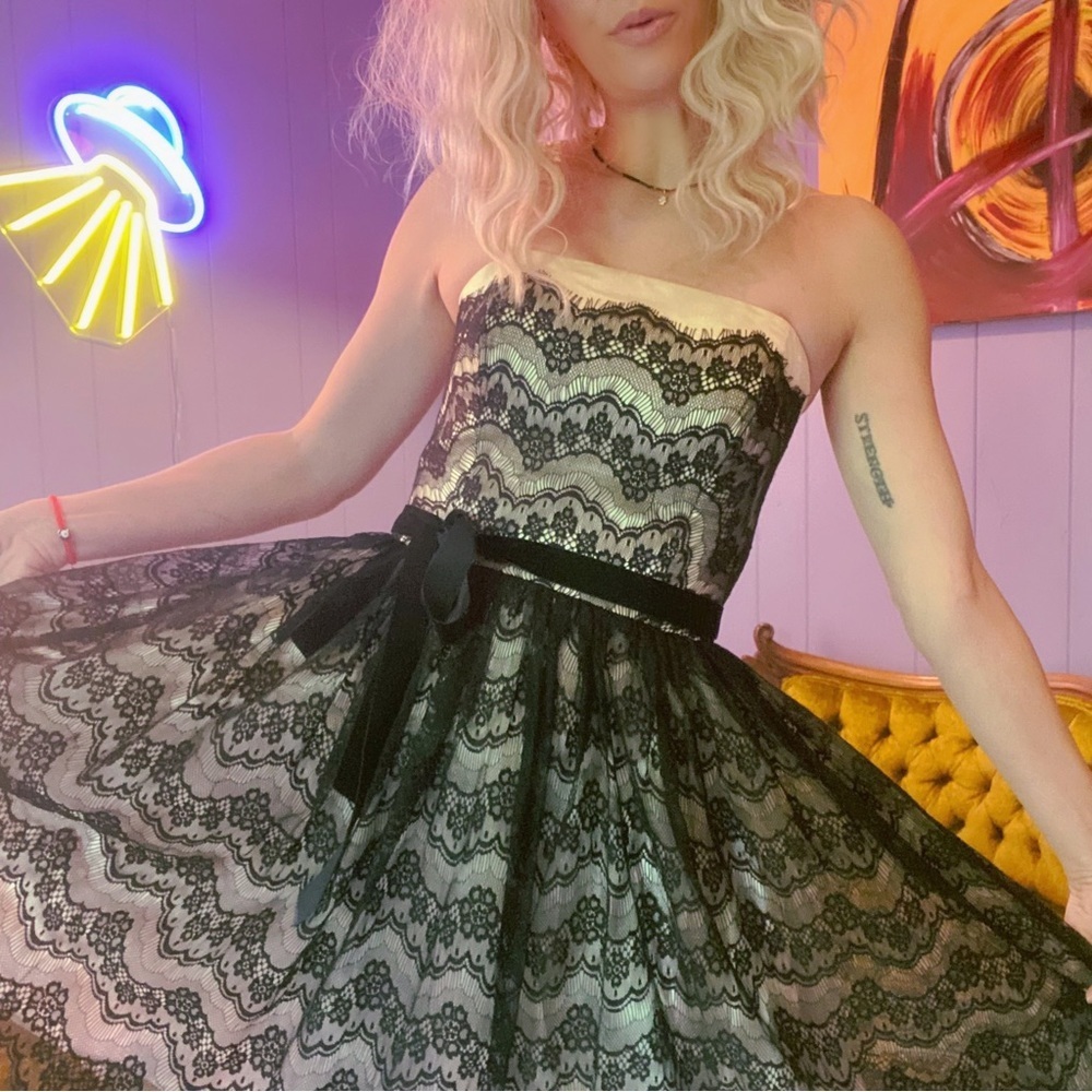 Vintage 1990s Betsey Johnson Evening Dress